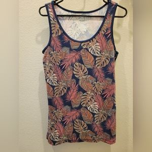 Tropical Leaves tank top